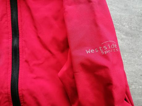Softshell červená bunda westsidesports v36, 36