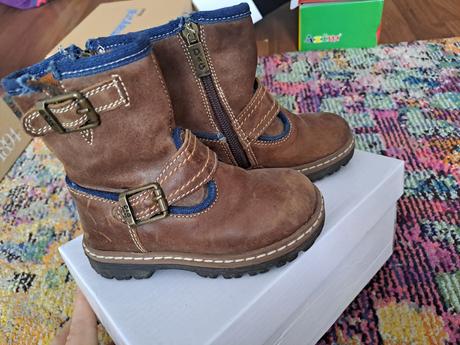 Chlapčenské kožené čižmy, dolce&gabbana,22