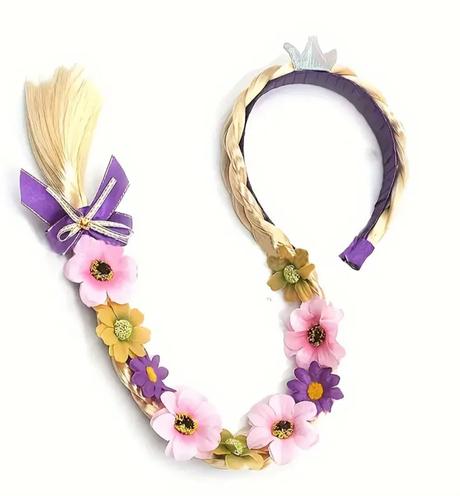 Krásny rapunzel kostým,