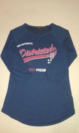 Dievč.tričko s trištv.rukávom., 152