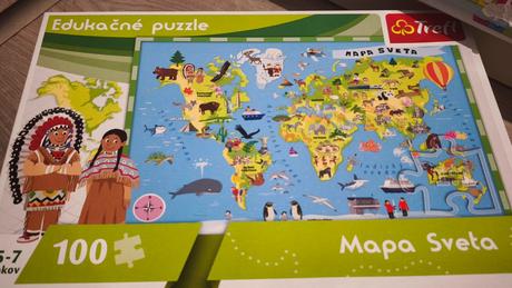 Vzdelávacie puzzle - treflíci spoznávajú zvieratá, 