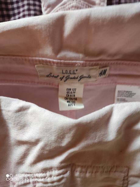 Hm komplet nohavicový 122, h&m,122