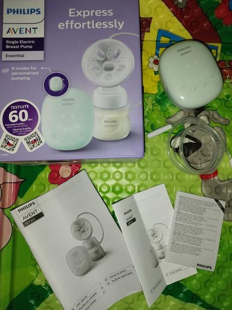 Philips avent scf323 elektrická odsávačka mlieka -, 