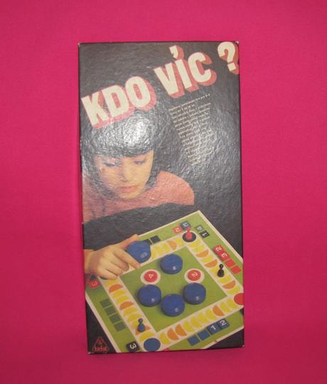 Retro spoločenská hra kdo víc, 