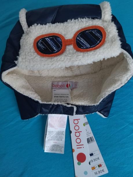 Zimná teplá kožušinková čiapka boboli nová s okuli, bobo,50