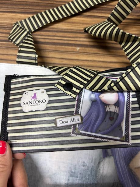 Santoro nakupna taška dear alice, santoro