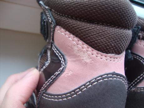 Hnedo-ružové nepremokavé zimné topánočky, dei-tex,21