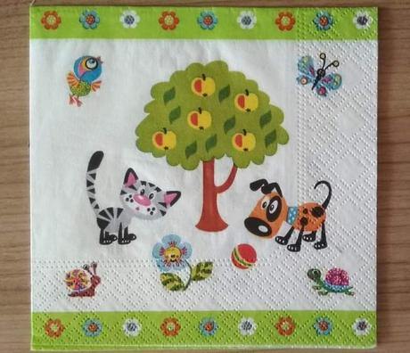 Servítky zvieratá,