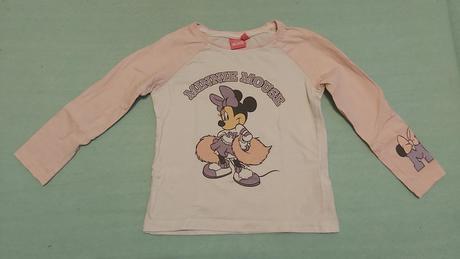 Tričko minnie fialové 104, disney,104