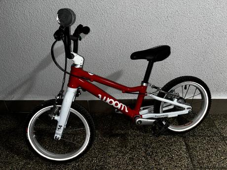 Woom 2 červený, woom,14