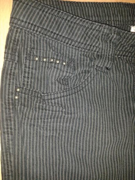 Sive pruzkovane rifle, s.oliver,36