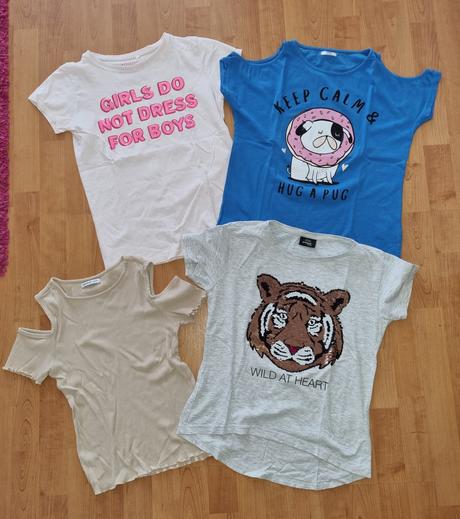 4x tričko 158/164, reserved,158