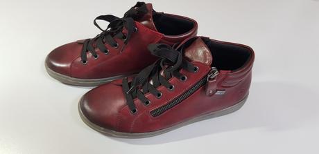 Kožené topánky rieker remonte, rieker,38