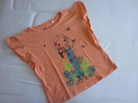 Tričko - 2 x oblečené, c&a,122