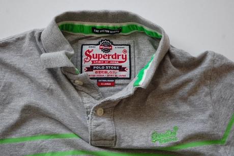 Pánske polo tričko superdry the breton stripe, superdry,xl