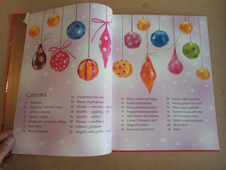 Usborne book of christmas art ideas, 
