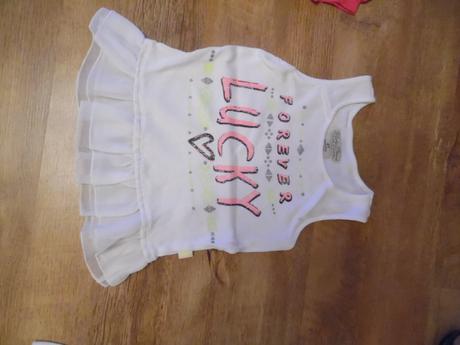 4 x dievčenské tričko 104/110, 104