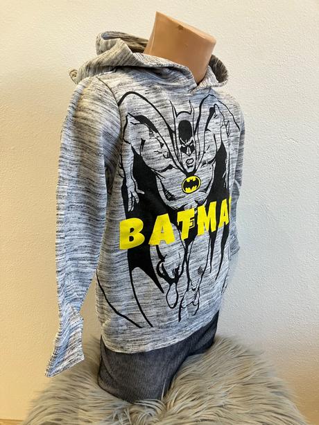 Chlapčenská mikina s kapucňou batman (116), 116