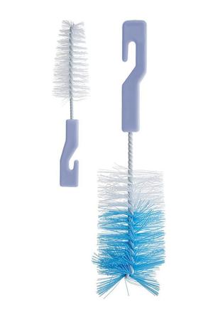 Bocioland kefka na fľaše a cumlíky modrá,