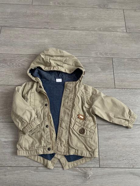 Krémová parka od 6 mesiacov, f&f,74