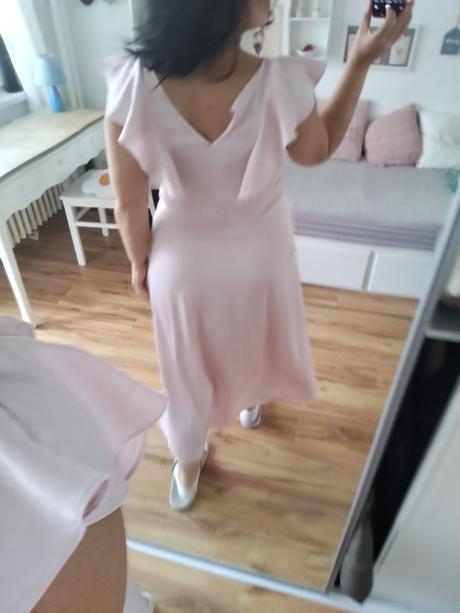 Romantické šaty hm mama m/xl, h&m,m