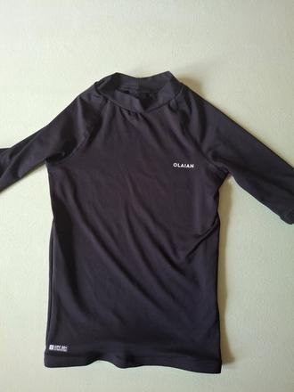 Uv tričko 7-10r (cca 122/128/134), decathlon,128