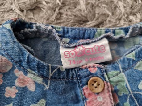 Dievčenské šaty pepco veľ. 74, pepco,74