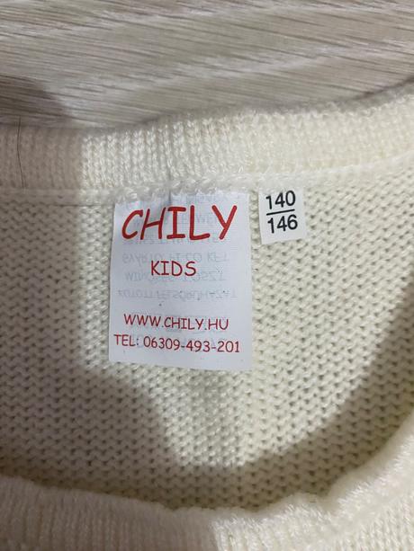 Dievčenský pulóver s krátkymi rukávmi, 140