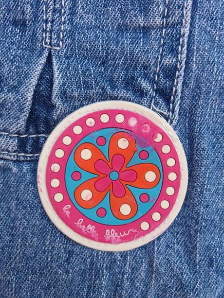 Sukňa na traky rifľová, evie angel,92