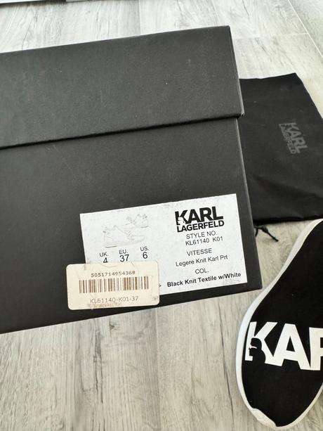 Ponožkové tenisky karl lagerfeld, karl lagerfeld,37