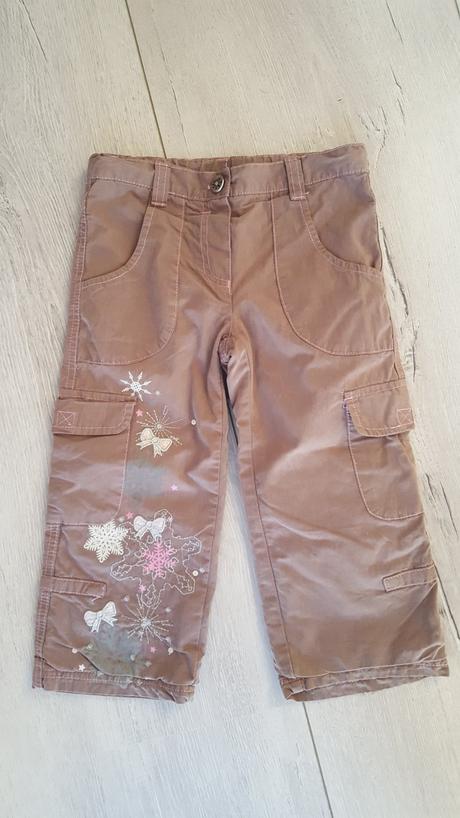 Zateplene dievcenske nohavice, ladybird,98