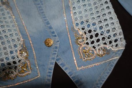 Raw couture, riflové sačko, xs, xs