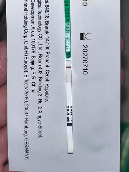 Je to pozitívny tehotenský test?