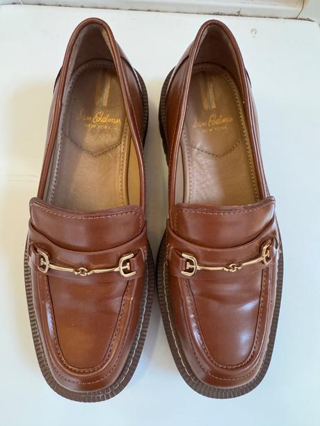 Kožené loafery sam edelman, 36