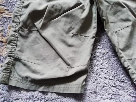 Prijemne bavlnene kratasy vo farbe navy, h&m,128