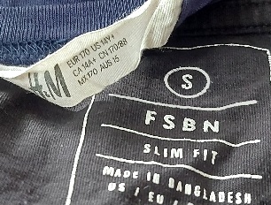 2 chlapčenské letné trička, h&m,170