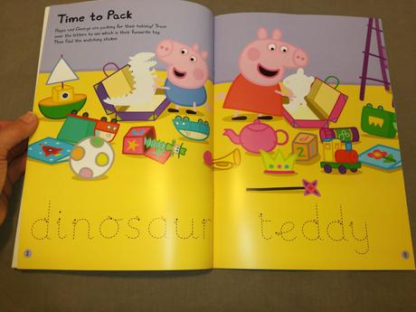 Peppa pig happy holiday sticker activity nau22, 