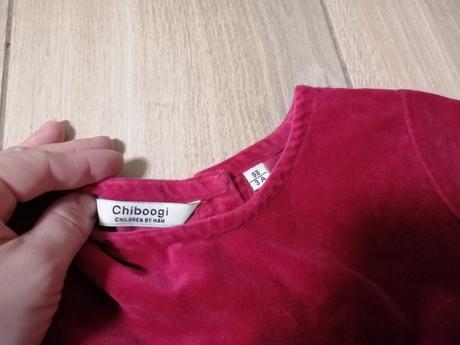 Červené slávnostné šaty, h&m,98