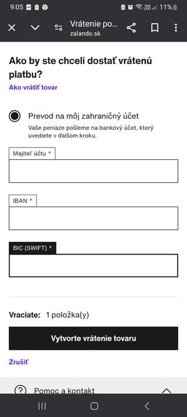 Aký je BIC alebo SWIFT kód Zalando?