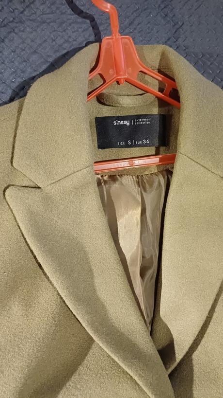 Kabát 36/s, sinsay,s