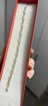 Strieborný náramok, 