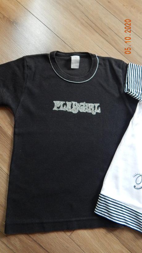 Mix 3ks bavlnene tricko kratky rukav, 128