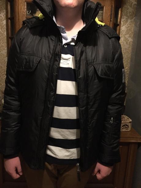 Luxusná zimná bunda, s