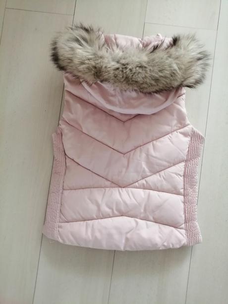 Vesticka pre dievčatka ruzova h&m vel. 134-140, h&m,134