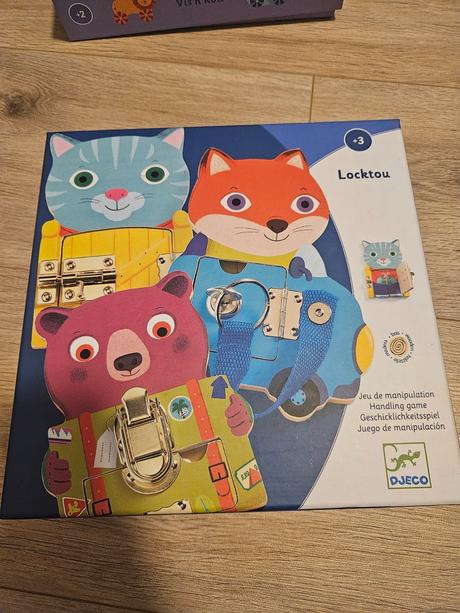 Djeco locktou - zvieratka so zamkami, 