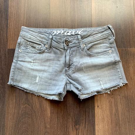 Svetlošedé riflové šortky mavi, m