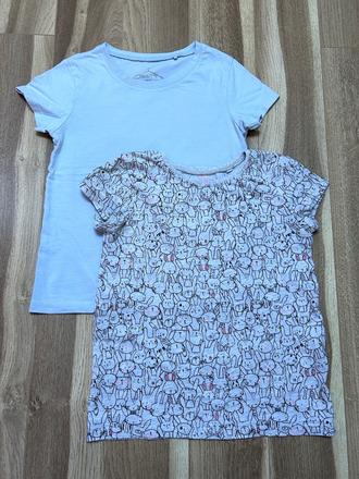 Tričká next zajkové a slabomodré, next,122