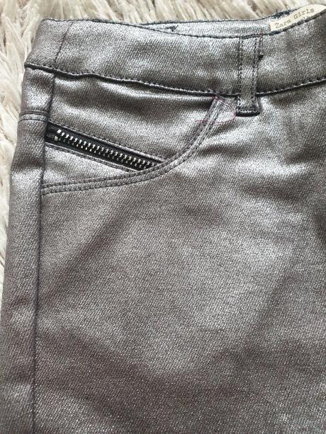 Leskle nohavice, zara,128