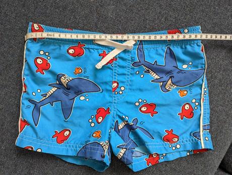 Benetton plavky morský svet 140, benetton,140