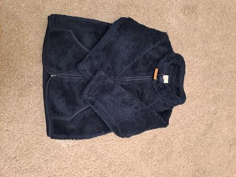 Teplá mikina na zips, h&m,80